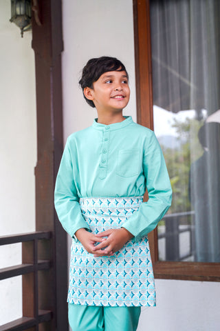 The Nikmat Collection Boy Baju Melayu Set Tiffany