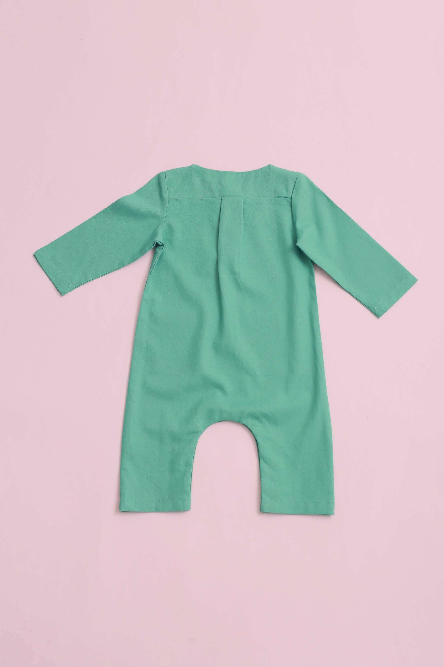 one piece baby rompers long sleeve button eid raya kenduri event wear 