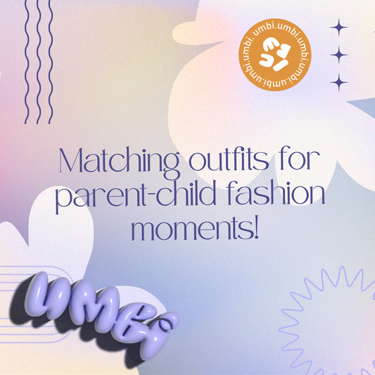 Matching outfits for parent-child fashion moments! 🌟