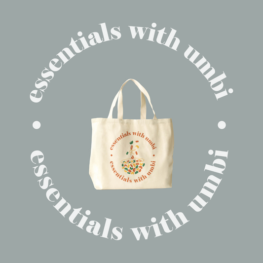 The Umbi Essentials Bag.