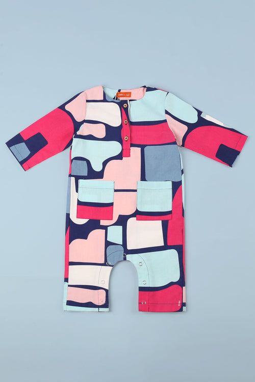 The Arte Baby Jumpsuit Picasso Print