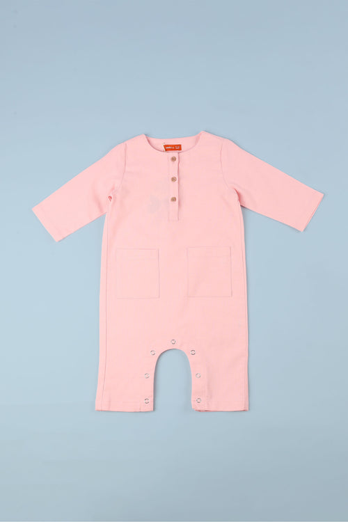 The Arte Baby Jumpsuit Soft Pink