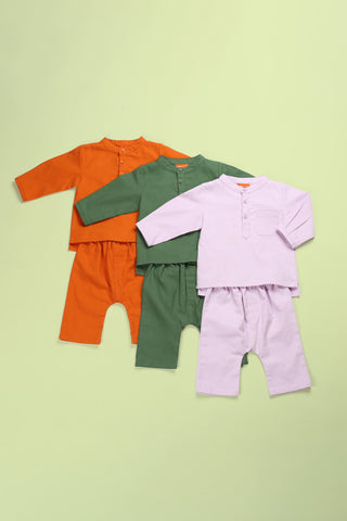 At The Market Collection Baby Baju Melayu Set Pine Green