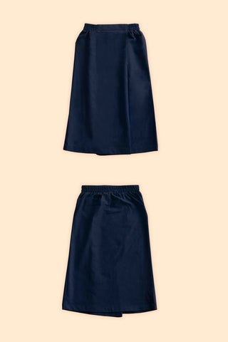 The Cahya Classic Skirt Navy Blue