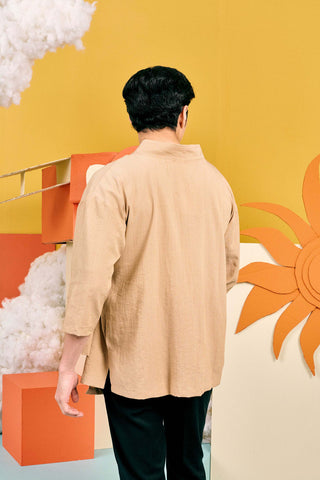 The Matahari Kimono Top Khaki