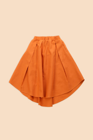 The Matahari Teacup Skirt Orange