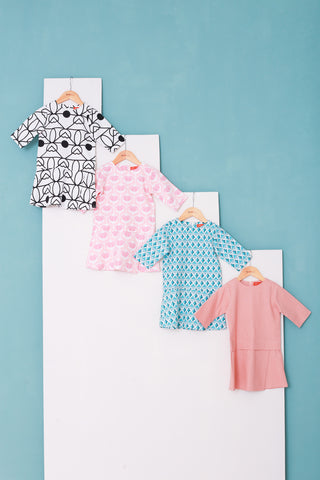 The Nikmat Collection Baby Kurung Dress Cupcake Print