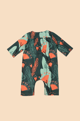 The Nostalgia Baby Jumpsuit Forest