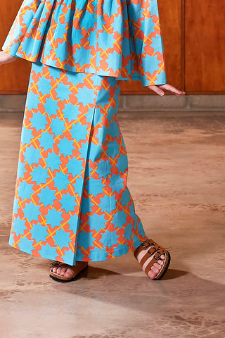 baju raya family sedondon kids girl classic skirt kirana 