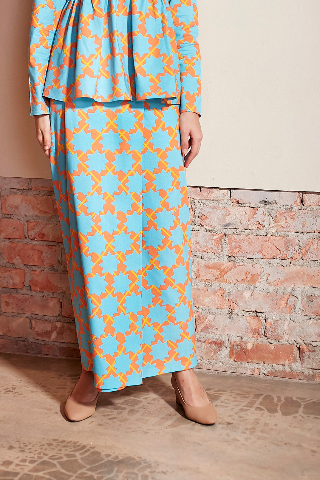 baju raya family sedondon adult women classic skirt kirana