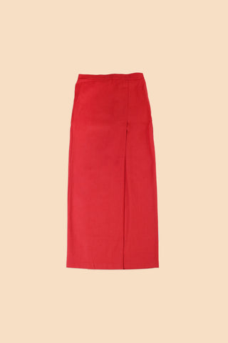 The Nostalgia Women Classic Skirt Red