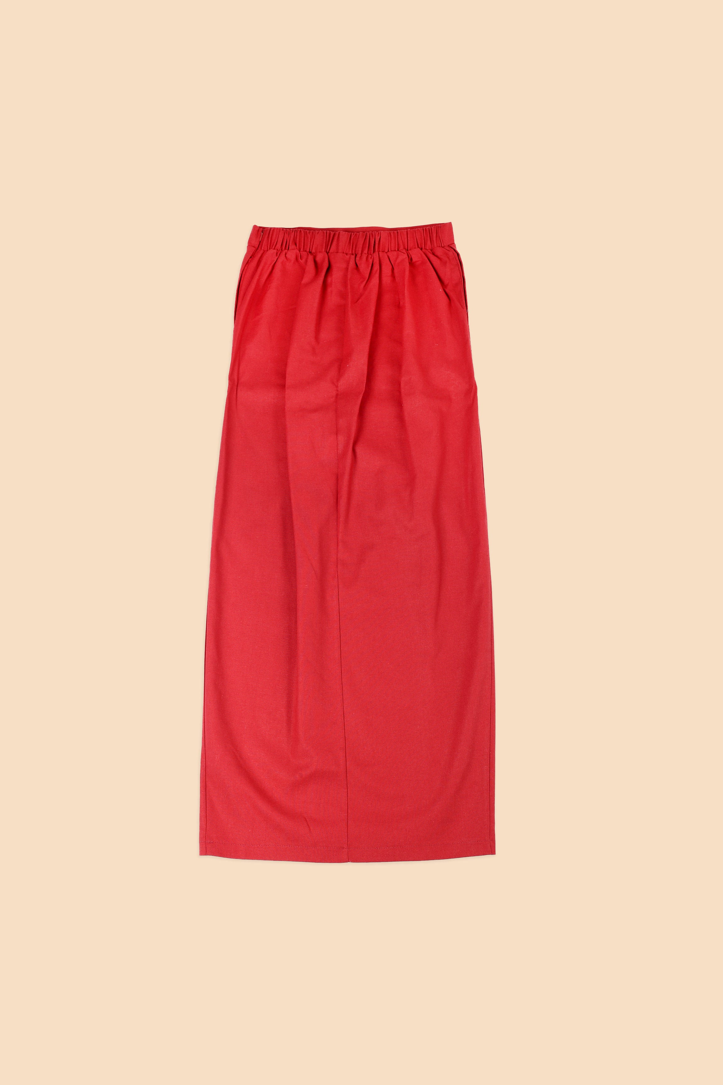 The Nostalgia Women Classic Skirt Red