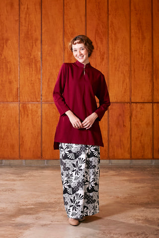women blouse top long sleeve eid raya kenduri event wear
