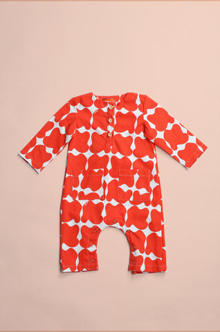 baju raya family sedondon baby jumpsuit bubblegum print 
