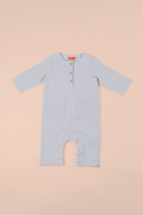 The Pesta Collection Baby Jumpsuit Dusty Blue