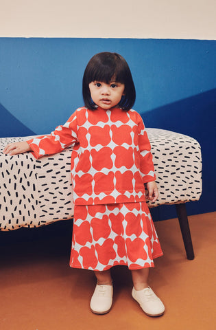  one piece baby dress long sleeve eid raya kenduri event wear 