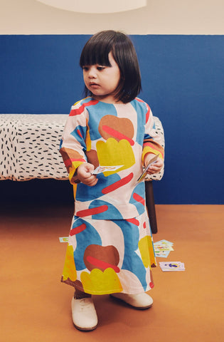 one piece baby dress long sleeve eid raya kenduri event wear 