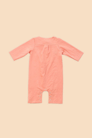 cotton linen baby jumpsuit