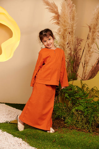 The Secret Garden Girl Classic Skirt Orange