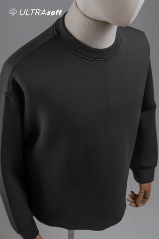 ULTRAsoft Men Marshmallow Sweatshirt Black