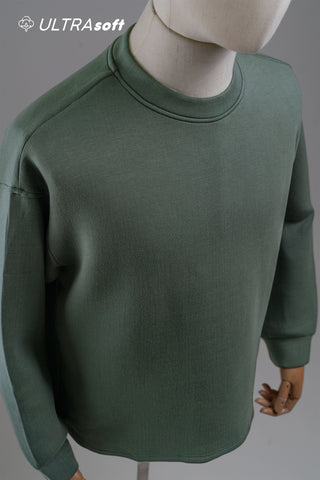 ULTRAsoft Men Marshmallow Sweatshirt Emerald Green
