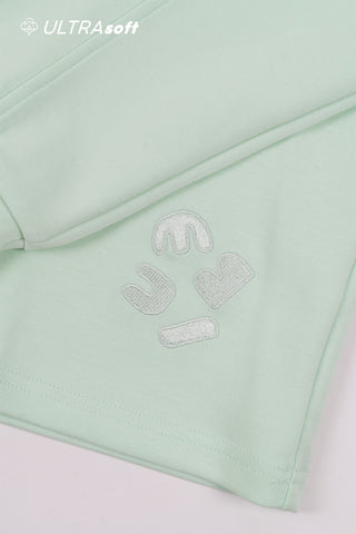 ULTRAsoft Women Marshmallow Sweatshirt Mint Green