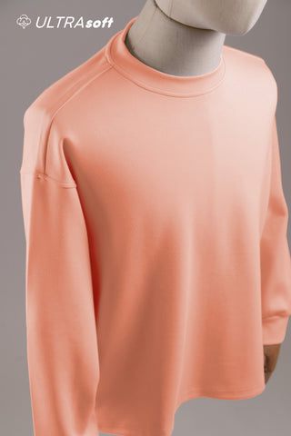 ULTRAsoft Women Marshmallow Sweatshirt Peach