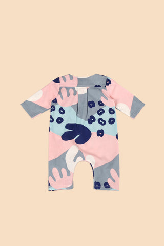 The Coral Baby Jumpsuit Coral