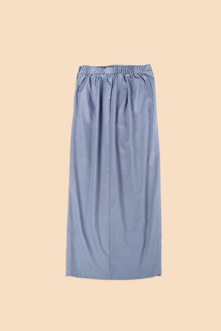 The Coral Women Classic Skirt Pigeon Blue